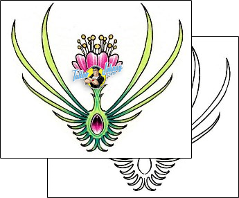 Flower Tattoo for-women-lower-back-tattoos-damien-friesz-dff-00899