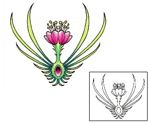 Picture of Plant Life tattoo | DFF-00899