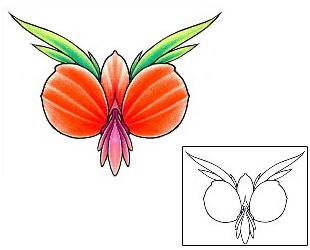 Orchid Tattoo Plant Life tattoo | DFF-00907