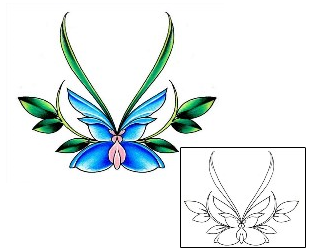 Orchid Tattoo Plant Life tattoo | DFF-00909