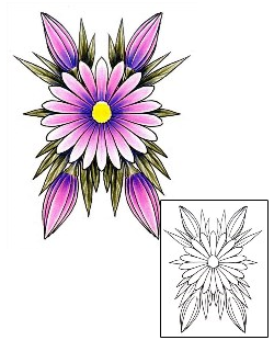 Daisy Tattoo Plant Life tattoo | DFF-00912