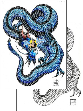 Monster Tattoo fantasy-tattoos-damien-friesz-dff-00935