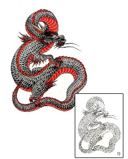 Dragon Tattoo Mythology tattoo | DFF-00938