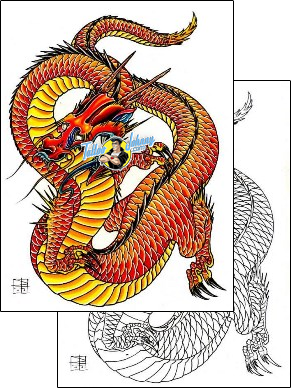 Monster Tattoo fantasy-tattoos-damien-friesz-dff-00943