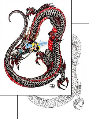 Monster Tattoo fantasy-tattoos-damien-friesz-dff-00944