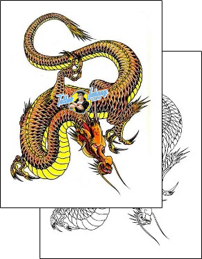 Monster Tattoo fantasy-tattoos-damien-friesz-dff-00946