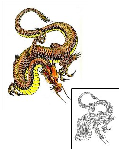 Asian Tattoo Mythology tattoo | DFF-00946
