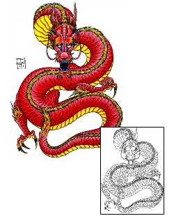Monster Tattoo Mythology tattoo | DFF-00978