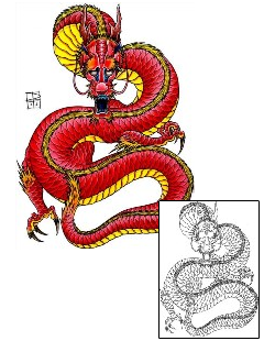 Dragon Tattoo Mythology tattoo | DFF-00978