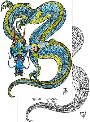 Monster Tattoo fantasy-tattoos-damien-friesz-dff-00989
