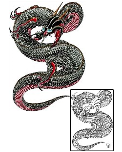 Asian Tattoo Mythology tattoo | DFF-00991