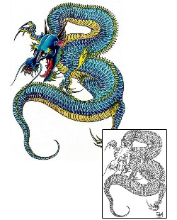 Asian Tattoo Mythology tattoo | DFF-00993