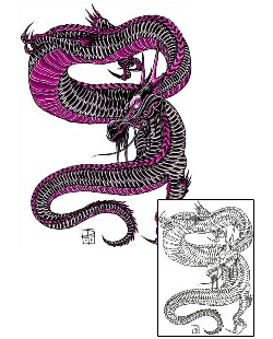 Dragon Tattoo Mythology tattoo | DFF-01008