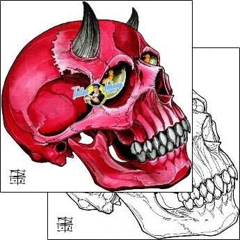Horror Tattoo horror-tattoos-damien-friesz-dff-01022