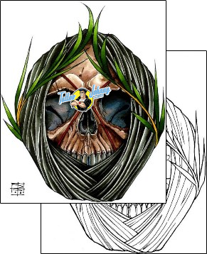 Horror Tattoo horror-tattoos-damien-friesz-dff-01028