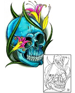 Lily Tattoo Horror tattoo | DFF-01032