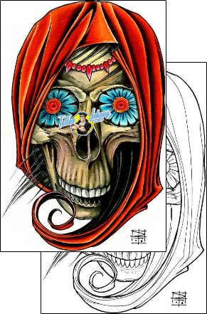 Horror Tattoo horror-tattoos-damien-friesz-dff-01037