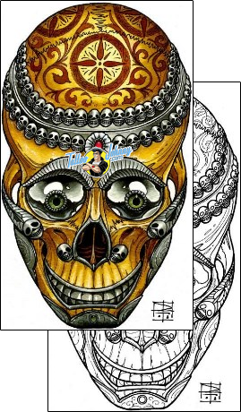 Horror Tattoo horror-tattoos-damien-friesz-dff-01041
