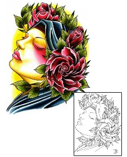 Rose Tattoo Tattoo Styles tattoo | DFF-01056