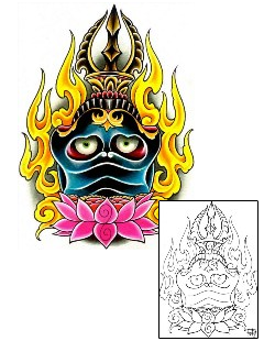 Mask Tattoo Tattoo Styles tattoo | DFF-01061