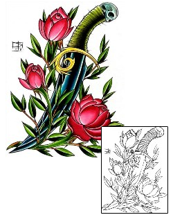 Dagger Tattoo Tattoo Styles tattoo | DFF-01065