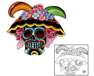 Skull Tattoo Tattoo Styles tattoo | DFF-01069