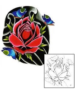 Picture of Plant Life tattoo | DFF-01094
