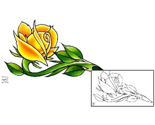 Picture of Plant Life tattoo | DFF-01095