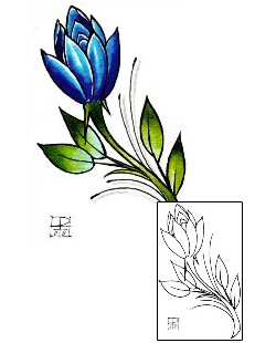 Picture of Plant Life tattoo | DFF-01099