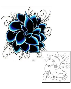 Picture of Plant Life tattoo | DFF-01105