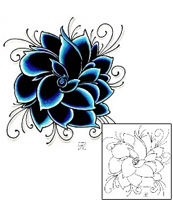 Rose Tattoo Plant Life tattoo | DFF-01105