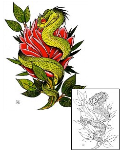 Reptile Tattoo Tattoo Styles tattoo | DFF-01114