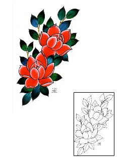 Picture of Plant Life tattoo | DFF-01121