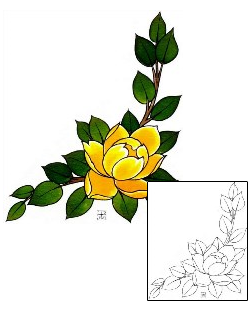 Picture of Plant Life tattoo | DFF-01123