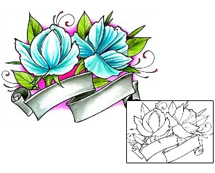 Picture of Plant Life tattoo | DFF-01156