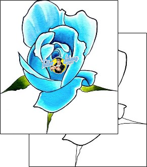 Flower Tattoo plant-life-flowers-tattoos-damien-friesz-dff-01164