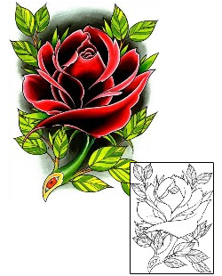 Picture of Plant Life tattoo | DFF-01166