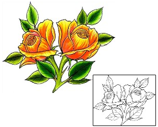 Picture of Plant Life tattoo | DFF-01167