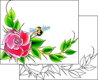 Flower Tattoo plant-life-flowers-tattoos-damien-friesz-dff-01173