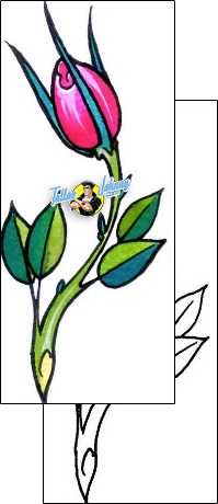 Flower Tattoo plant-life-flowers-tattoos-damien-friesz-dff-01208