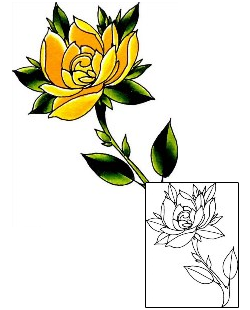 Picture of Plant Life tattoo | DFF-01210