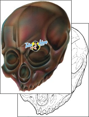Horror Tattoo horror-tattoos-damien-friesz-dff-01248