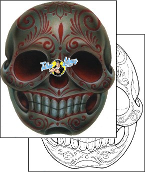 Mexican Tattoo ethnic-mexican-tattoos-damien-friesz-dff-01250