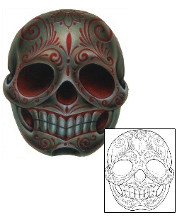 Mexican Tattoo Ethnic tattoo | DFF-01250