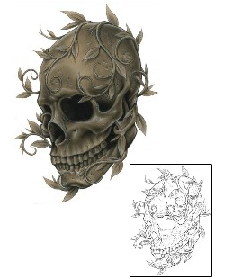 Featured Artist - Damien Friesz Tattoo Horror tattoo | DFF-01269
