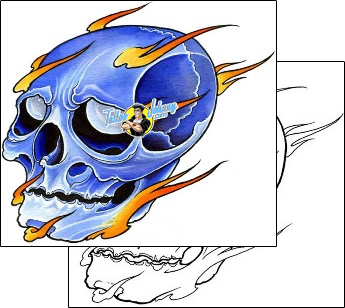Skull Tattoo horror-skull-tattoos-damien-friesz-dff-01429