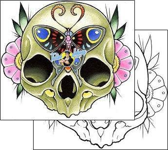 Skull Tattoo horror-skull-tattoos-damien-friesz-dff-01432