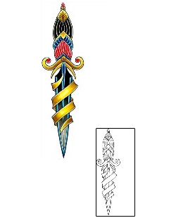 Dagger Tattoo Miscellaneous tattoo | DFF-01449