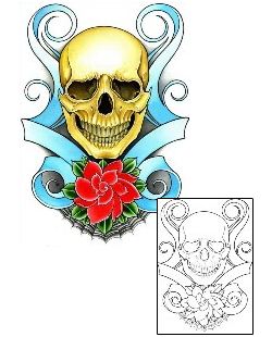 Skull Tattoo Miscellaneous tattoo | DFF-01452