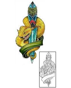 Reptile Tattoo Horror tattoo | DFF-01474